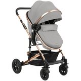 Kikka Boo kolica za bebe 3u1 Amaia Premium Light Grey