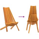  Stolica 2 pcs Smeđa 69 x 56 x 84 cm Čvrsto drvo akacije | shoptok.hr