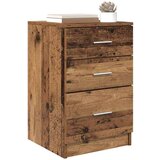 vidaXL Noćni ormar Staro drvo 40 x 40 x 63 cm Konstruirano drvo | shoptok.hr