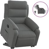 Maison Chic Električni naslanjač - Relax naslanjač s funkcijo vstajanja temno siv, (22061752) Cene