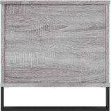  Stolić za kavu siva boja hrasta 90x44,5x45 cm konstruirano drvo | Shoptok.si