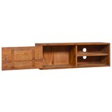  Zidni TV ormarić 180 x 30 x 30 cm od masivne tikovine | shoptok.hr