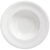 Tognana Krožnik pasta bowl Jasmin Coupe 25 cm / bel / porcelan, (5000199151) | Shoptok.si
