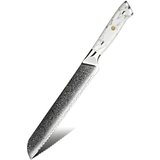  Damaskasti kuhinjski nož YU-37516 - Kruh / Bijela KP37516 Cene