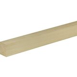 PROFILES AND MORE Ravni profil (1 m x 40 mm x 29 mm, Smreka-bor, Neobrađeno) | shoptok.hr