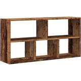  Zidna polica boja staro drvo 100x25x50 cm konstruirano drvo | shoptok.hr