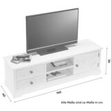 Bessagi Home vintage tv element avery, bela | Shoptok.si