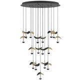 Eglo 390341 - led prigušiva viseća svetiljka na sajli dracera 17xLED/2,3W/230V prečnika 78 cm | Eponuda.com