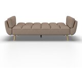 Bessagi Home Zofa S Posteljno Funkcijo Cora, Rjava, Žamet | Shoptok.si