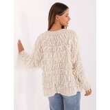 RUE PARIS Sweater-MI-SW-1308.21-ecru | Shoptok.si