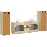  Set namještaja za kupaonicu 5 kom. Hrast sonoma | shoptok.hr