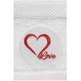 Foutastic Bijeli pamučni set ručnika 2 kom od frotira Love – | shoptok.hr