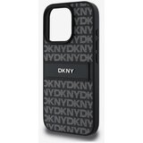 Dkny PU Leather Repeat Pattern Tonal Stripe iPhone 16 Pro Max Black Ovitek za telefon Vijolična | Shoptok.si