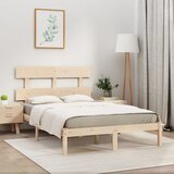 Furnova Posteljni okvir iz trdnega lesa 200x200 cm, (21941285) Cene