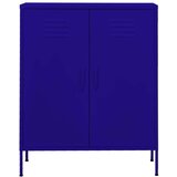 Ormarić za pohranu modri 80 x 35 x 101 5 cm čelični | shoptok.hr