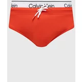 Calvin Klein Kopalne hlače rdeča barva