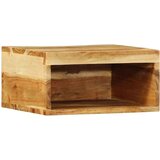 vidaXL Stenska TV omarica 40x30x19 cm trden akacijev les | Shoptok.si