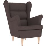  fotelj, blago, temno rjava | Shoptok.si