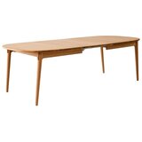 Hammel Furniture Proširiv blagovaonski stol s dodatnom pločom od punog hrasta 106x184 cm Miro – | shoptok.hr