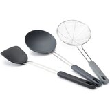 Joseph Joseph Komplet kuhinjskih pripomočkov 3 ks iz nerjavečega jekla Fusion Wok Set – | Shoptok.si