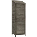 The Living Store Vrtna lopa antracit 55x52x174,5 cm trden les jelke - Vrtna Lopa, (21419089) | Shoptok.si
