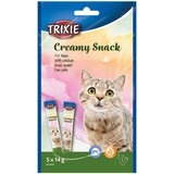 Trixie Priboljšek za mačke Creamy Snack z piščanec 5x14 g | Shoptok.si