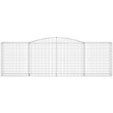  Gabionska košara s lukom 400x50x120/140 cm pocinčano željezo | shoptok.hr