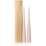 ester & erik cone candles soft rose (no. 52) ukrasna svijeća 2x37 cm | shoptok.hr
