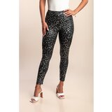 Fenzy Plus Size Legice S Potiskom, Črne | Shoptok.si