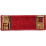 Otirači za stepenice samoljepljivi 5 kom 65x21x4 cm crveni | shoptok.hr