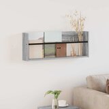  Polica za časopise s policom Zidne Siva Sonoma 80 x 12 x 30 cm | shoptok.hr