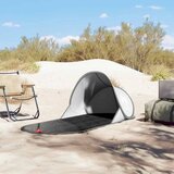 Šator za plažu sivi prigodni vodootporni | shoptok.hr