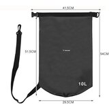 Trizand vodootporna torba 10L crna | shoptok.hr