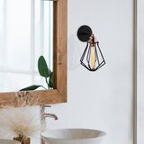Opviq Zidna lampa E27 Grlo, Crno-bronzana | Eponuda.ba
