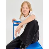 Sinsay Pamučne wide leg traperice visokog struka Slike
