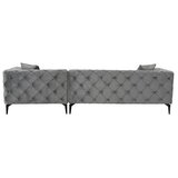 Atelier Del Sofa ugaona garnitura como eco right anthracite black