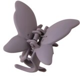 IZMAEL Sponka za lase ME-30373 - Temno Vijolična | Shoptok.si