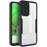Techsuit ColorVerse 360 Series obostrana zaštitna maska za Samsung Galaxy A52 4G / A52 5G / A52s 5G – crna | shoptok.hr