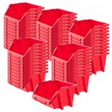 KADAX Delavniški pladnji Skladiščni zabojniki Komplet 50 pladnjev Pladenj 144x118 mm, (5000350080) | Shoptok.si
