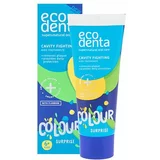 Ecodenta Toothpaste Cavity Fighting Colour Surprise pasta za zube s iznenađenjem u boji 75 ml