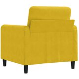  Fotelja žuta 60 cm baršunasta | shoptok.hr