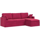 SOFA Vinska crvena 228 x 134 x 80 cm Baršun | Eponuda.com