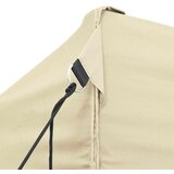 Šator za svadbe - šator za zabave Krema 291 x 431 x 315 cm Oxford tkanina - Krema Bez bočnog zida Da | shoptok.hr