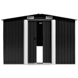  Vrtno spremište 257 x 489 x 181 cm metalno antracit | shoptok.hr