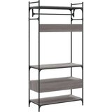  Omara s predali siva sonoma 89x39x184,5 cm konstruiran les | Shoptok.si