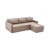 Atelier Del Sofa saros - Brown Brown Corner Sofa-Bed | ePonuda.com