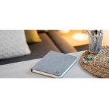 Gingko siva velika namizna LED svetilka v obliki knjige Booklight Cene