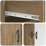  Kreveta Hrast artisan 66 x 34,5 x 89,5 cm Konstruirano drvo | shoptok.hr
