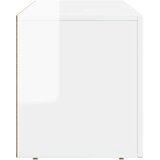 TV ormar Visoki sjaj bijela 100 x 35 x 40 cm Konstruirano drvo | shoptok.hr