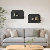  Zidna polica 2 kom. 80.5 x 13.5 x 37.5 cm | shoptok.hr